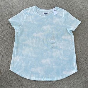 Old Navy Sky Blue Short Sleeve Tee